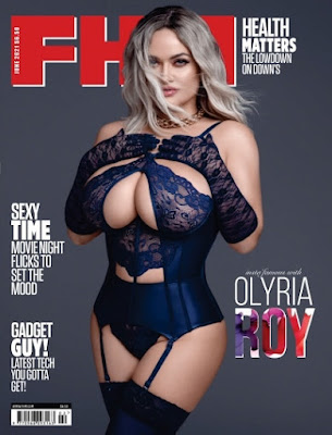 Download free FHM USA – June 2021 Olyria Roy cover magazine in pdf