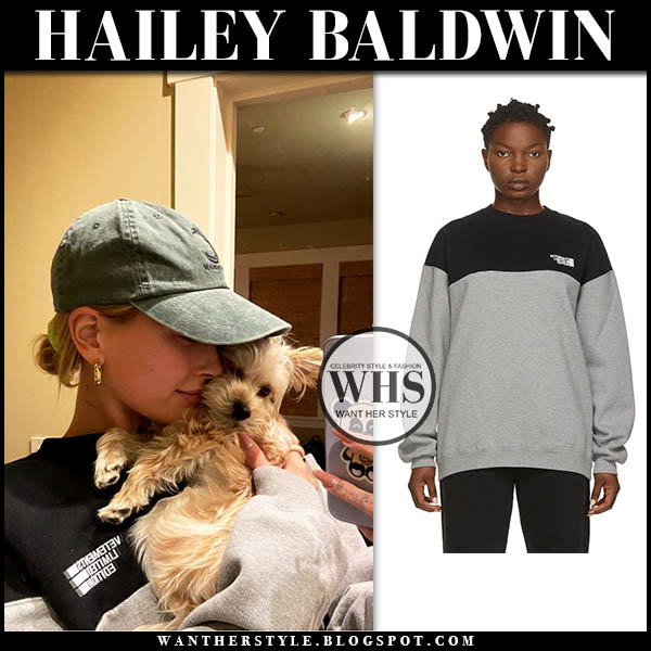 Hailey Baldwin, the Attico Shirt, White Shirt, Cotton, White the