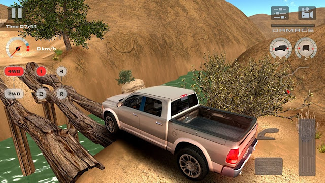 اقوى وافضل للعبة سيارات الجبلية بدون انترنت للاندرويد من ميديا فاير