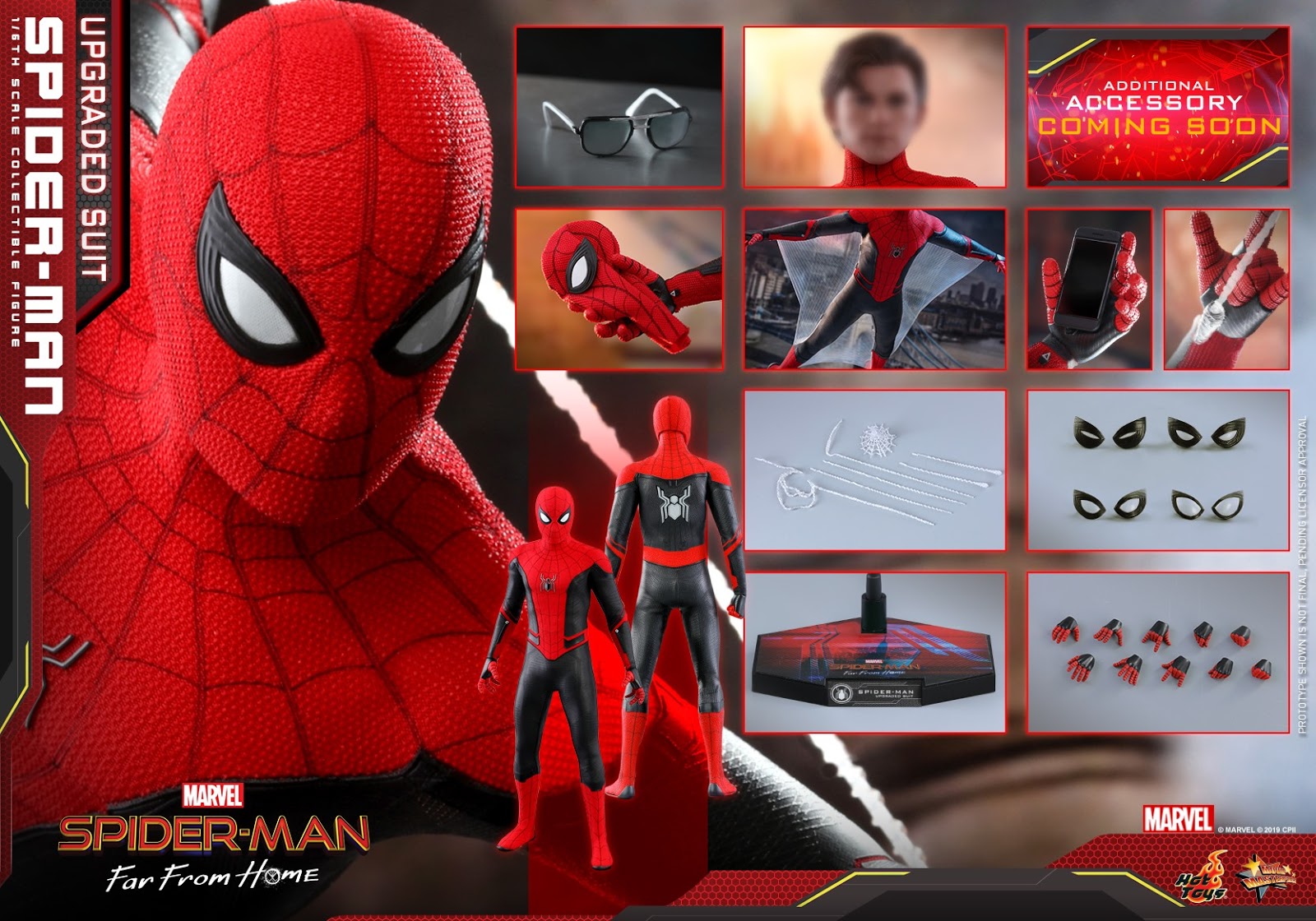 2018 Hasbro Marvel Spider-man Far From Home 5inch Action Figure Wings Flip out for sale online