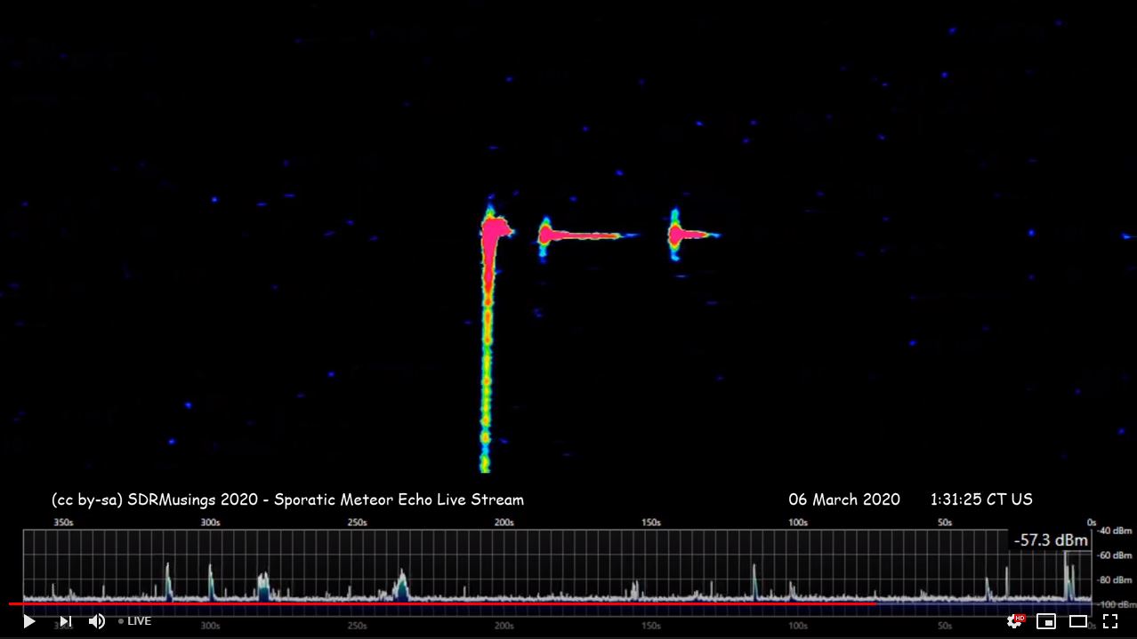 Captures of Meteor Echoes