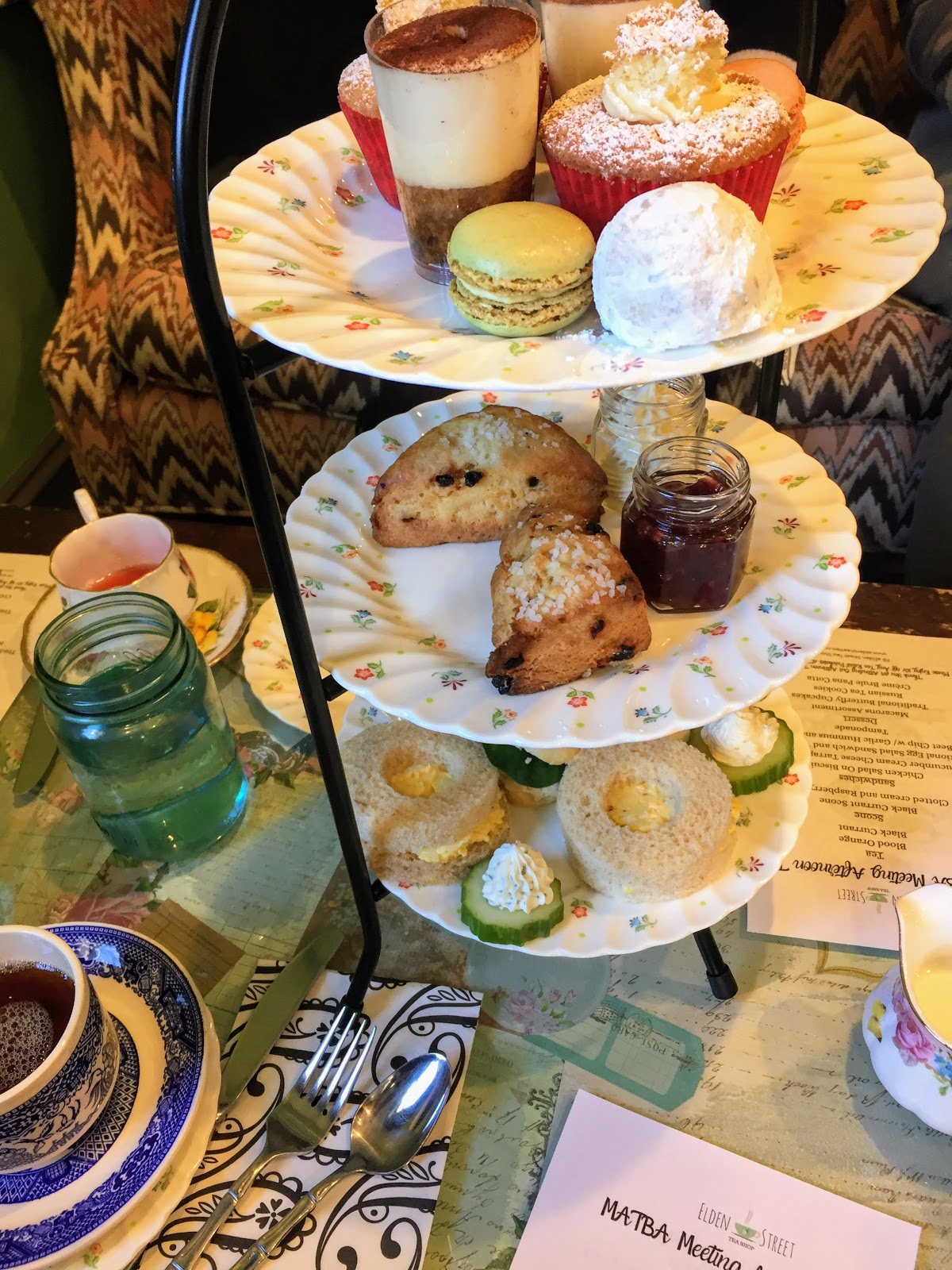 Rosemary's Sampler Elden Street Tea Shop, Herndon, VA