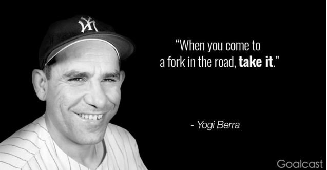Rhonda's Escape: For the Baseball Fans - The Wisdom of Yogi Berra