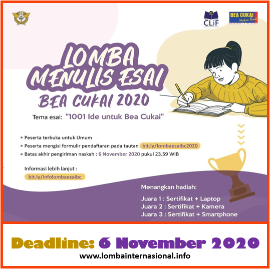 lombainternasional.info [Gratis] Lomba Menulis Esai untuk