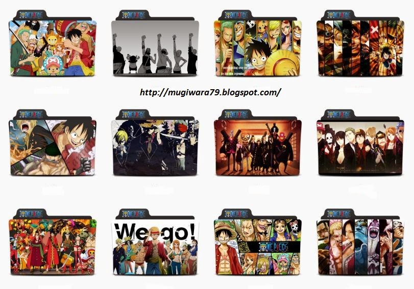 MUGIWARA: Download Icons Folder Anime One Piece
