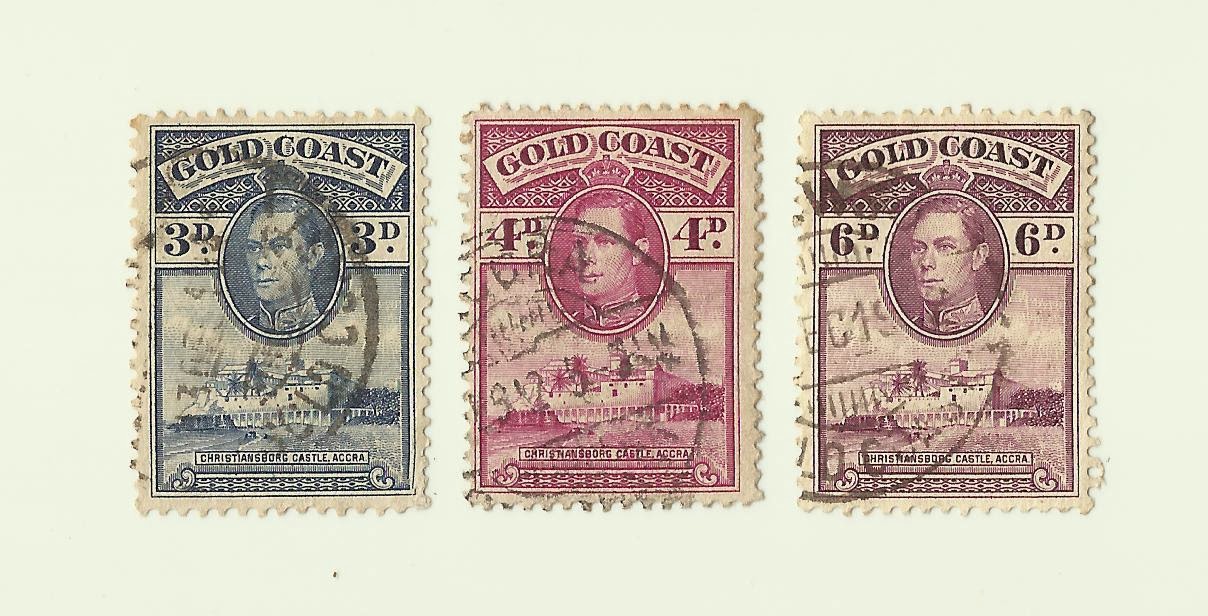 mizan matawang dan setem: Old Stamps Of British Gold Coast ( Africa ...