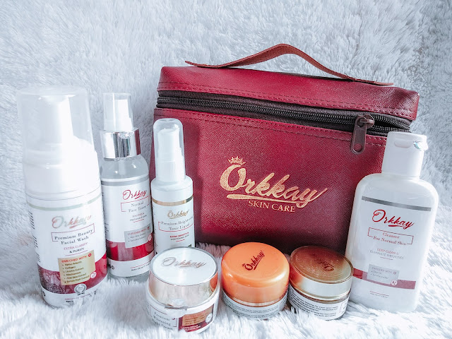 paket lengkap 7 produk orkkay premium white glow