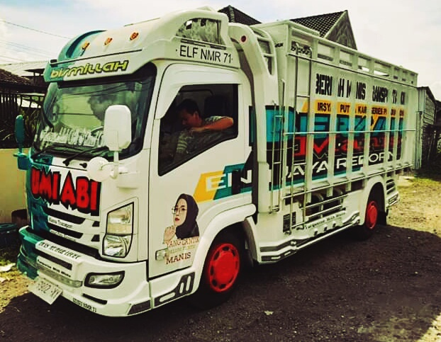 Truk Elf Giga Full Variasi Inspirasi Terkini