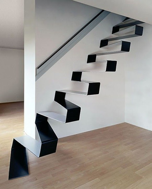 Amazing folding staircase design Amazing folding staircase design