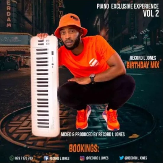 (Amapiano, Mix) Record L Jones – Piano Exclusive Experience Vol. 2 Mix (2021)