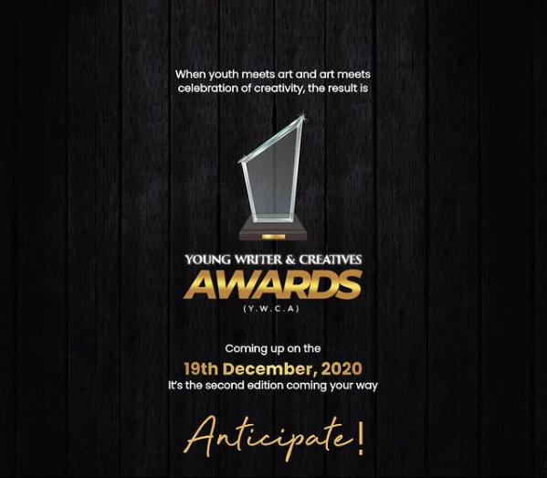 Young Writers & Creatives Awards (Y.W.C.A) Set To Hold December 19th 2020