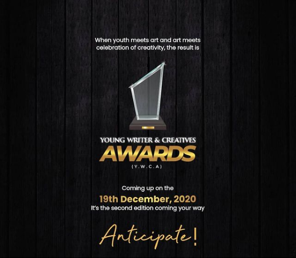 Young Writers & Creatives Awards (Y.W.C.A) Set To Hold December 19th 2020 