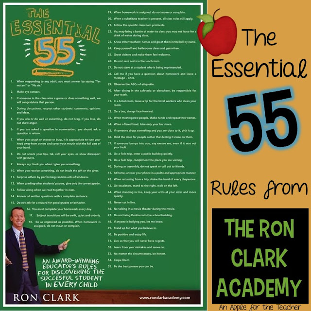 Ron Clark Essential 55 poster