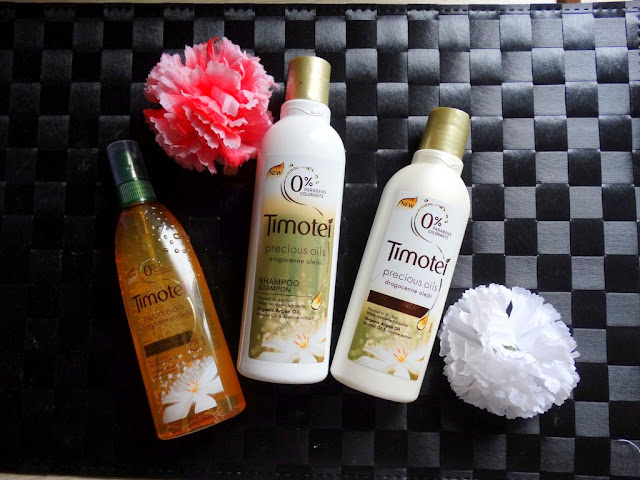 Timotei drogocenne olejki: szampon, odżywka i mgiełka