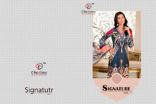 Charizma Signature Vol 1 Muslin Pakistani Suits Wholesaler