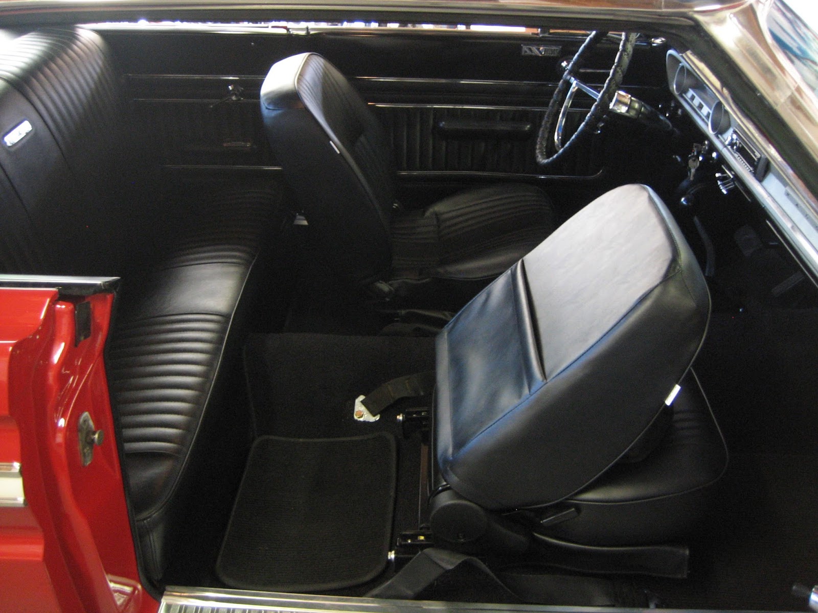 Eric's Garage Procar Pro 90 seats installed in a 1965 Ford Falcon Hardtop