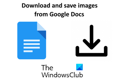 guardar imágenes de google docs