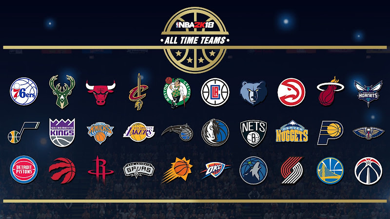 NBA 2K18 All-Time Teams