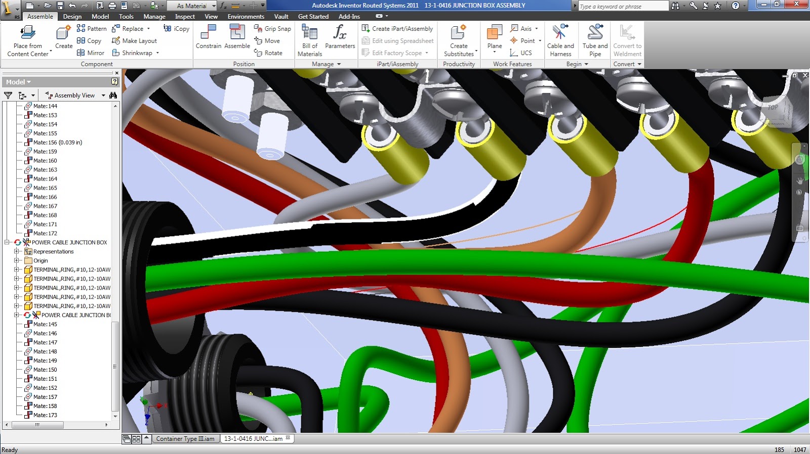 Autodesk Inventor Cable and Harness Sobre a criação de montagens de