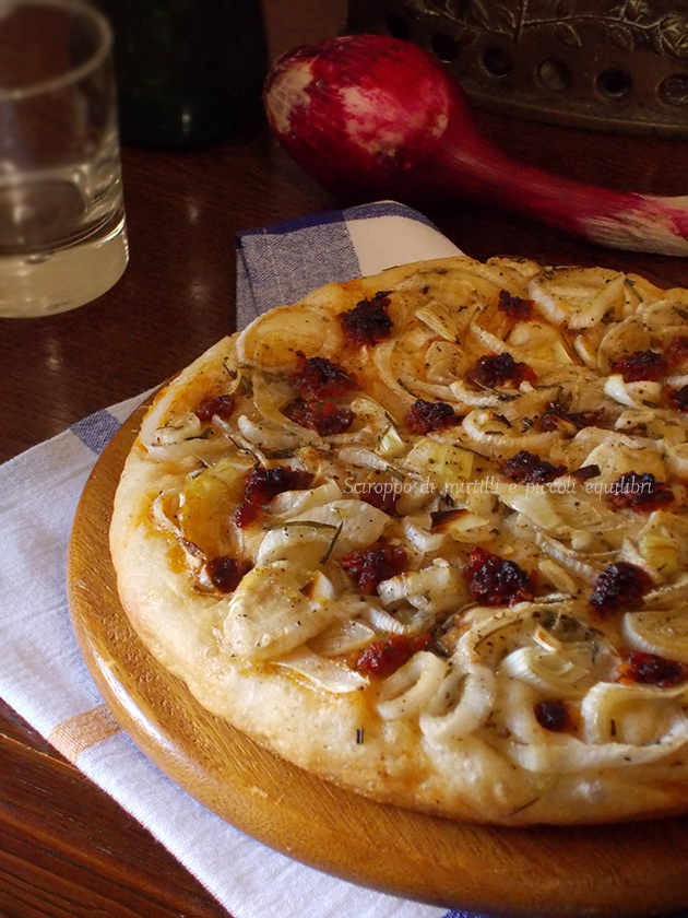 Focaccia con cipolla di Tropea e ‘Nduja