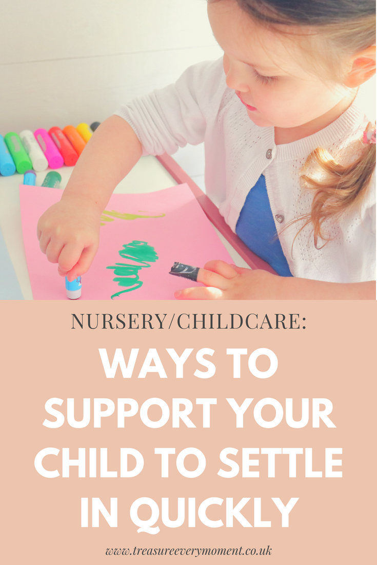 NURSERY: Ways to Support your Child to Settle in Quickly