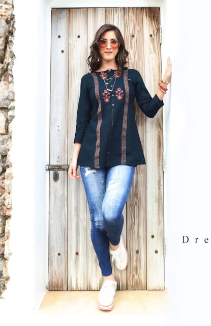 Lymi Motion Vol 2 Cotton Western Short Tops Collection - Diwan Fashion