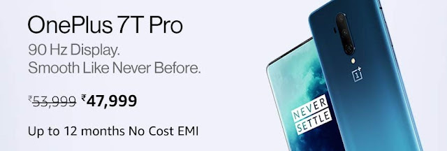 OnePlus 7T Pro Price Cut