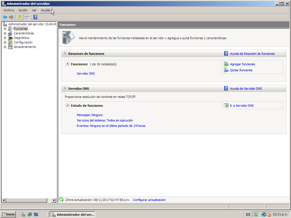 INSTALA Y CONFIGURA APLICACIONES Y SERVICIOS: INSTALA Y CONFIGURA DNS