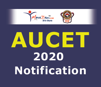 AUCET 2020 Notification