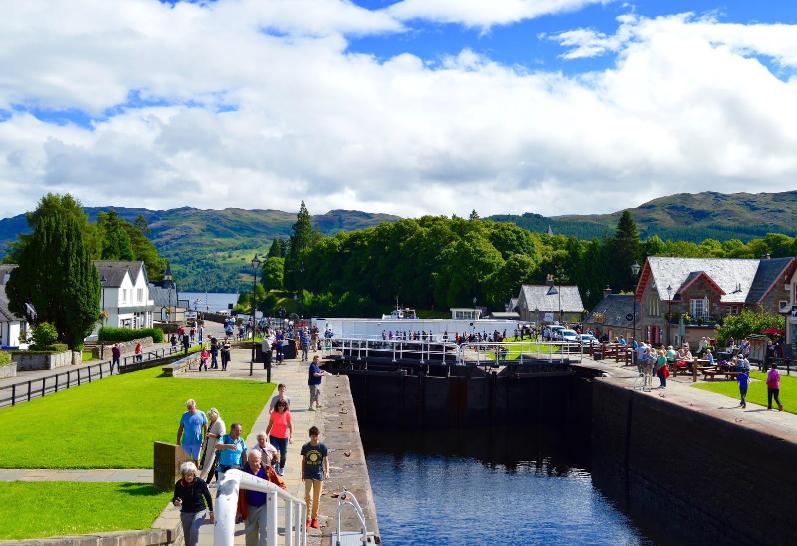 A Postcard from Fort Augustus, Loch Ness