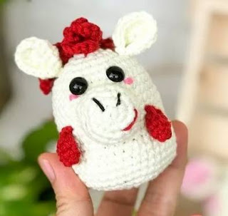 PATRON GRATIS CABALLO AMIGURUMI 45112