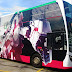 Buses Wrapped with Gundam to Promote "Gundam Docks at Hong Kong Part 2"