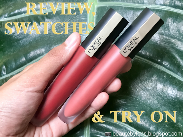 beautebylens: L'Oreal Rouge Signature Wild Nudes SWATCHES, REVIEW, &am...