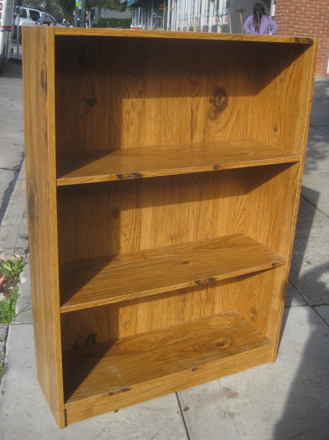 UHURU FURNITURE & COLLECTIBLES SOLD Short Particle Board Bookshelf 15