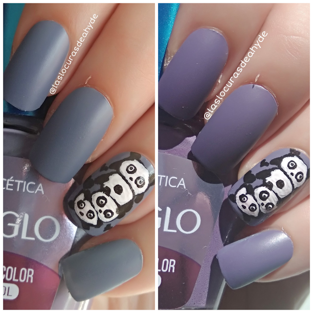 manicura con esmalte fotocromatico cambio de color