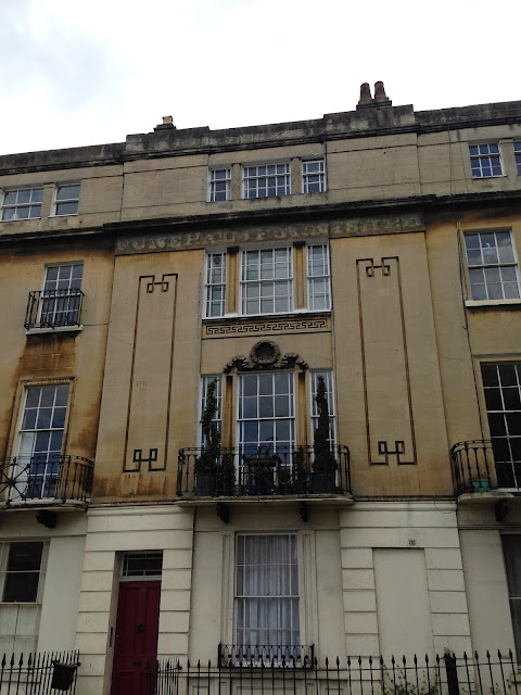 Ghost sign in Bath, Somerset