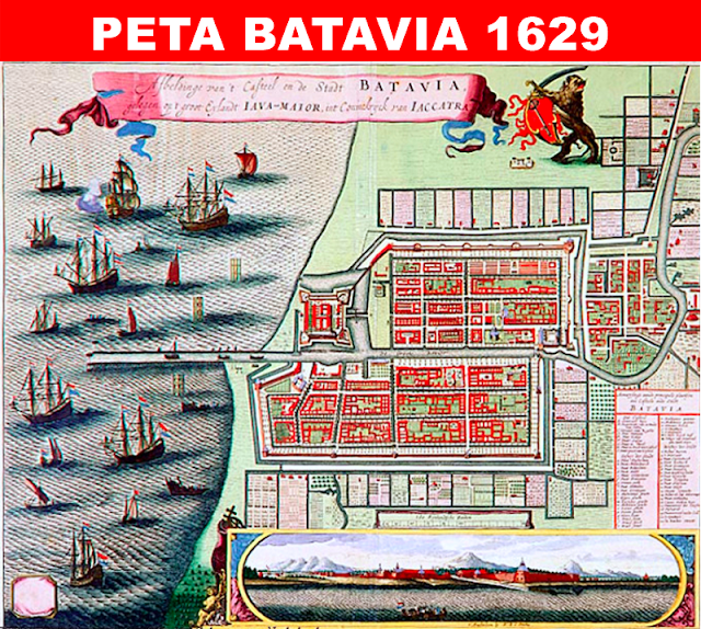 image: Peta Batavia tahun 1629 berwarna