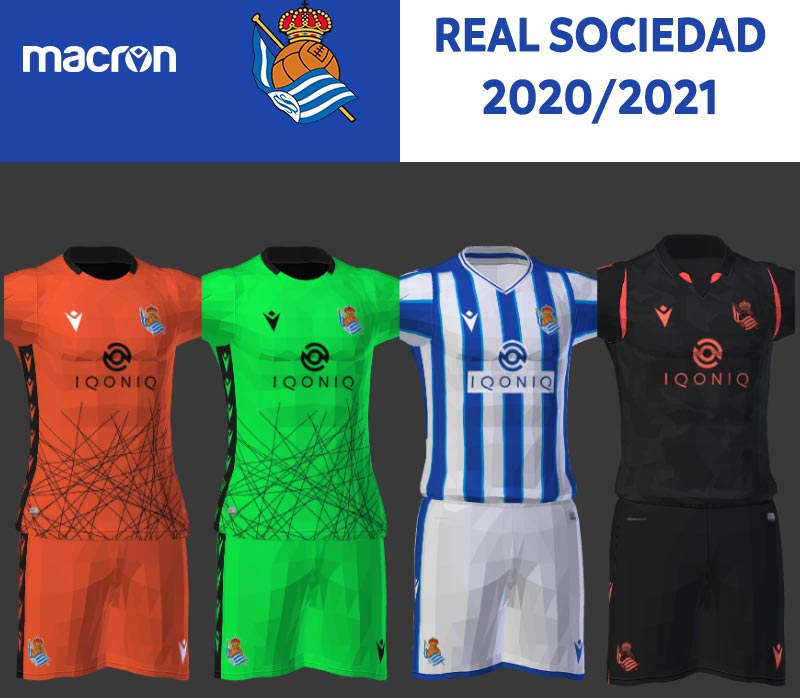 PES 2013 NEW Real Sociedad 2020-2021 Kits