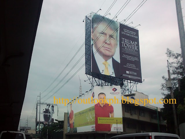 Trump Towers Over Forbes Via an EDSA Billboard