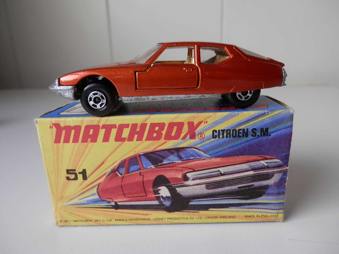 matchbox citroen sm
