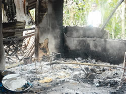 tenant burns landlord alive