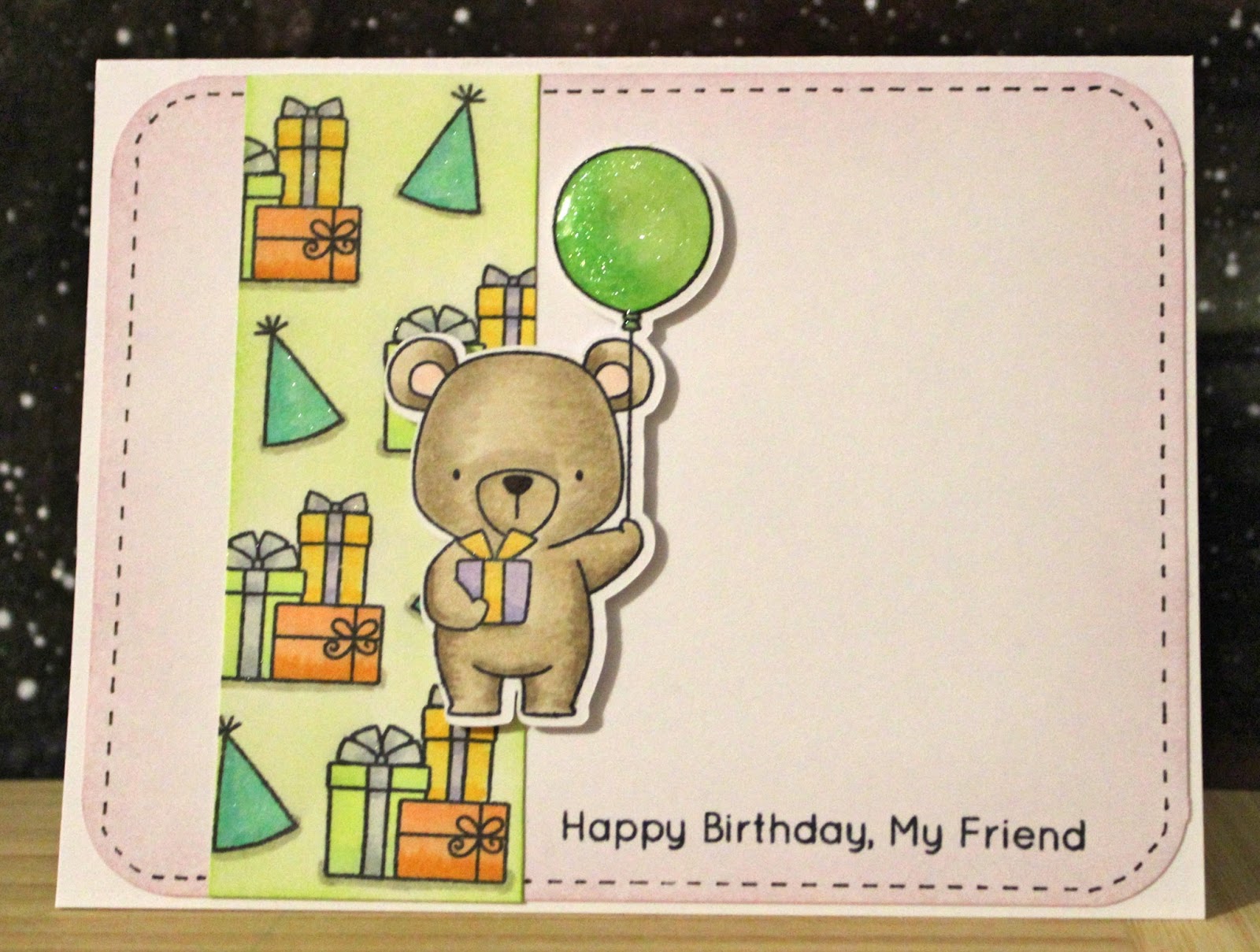 There's a Card for That: Birthday Bear | ft. MFT's 