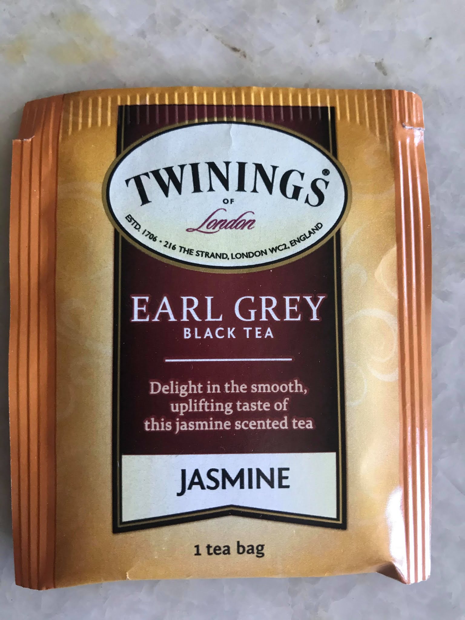 Tea Review Earl Grey Jasmine by Twinings