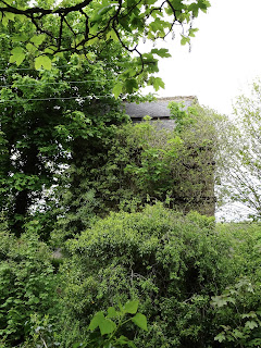 Tranent Doocot – almost hidden in trees and undergrowth.  The Doocot has a dark history associated with the man who ordered its construction, David Setoun or Seton, as he is now known, was one of the main instigators in starting what later became known as the North Berwick Witch Trials.  Photograph by Kevin Nosferatu for The Skulferatu Project.