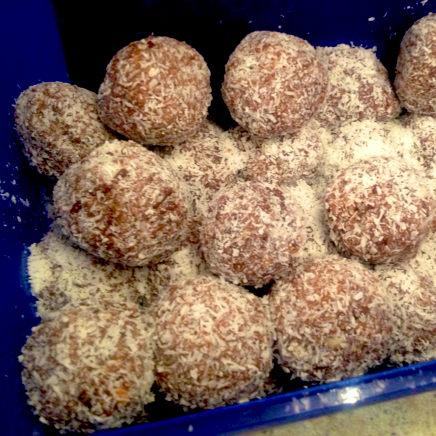 Fructose Friendly Food Adventures Chocolate Rum Balls (actually Bailey