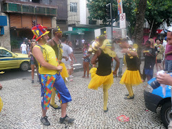 "The Bees," street performing near Ipanema Beach, Rio de Janeiro