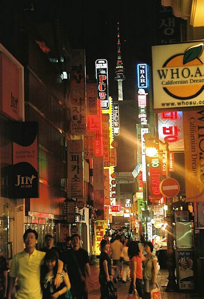 One night in Seoul