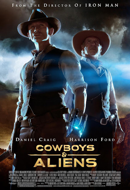 póster final de cowboys and aliens