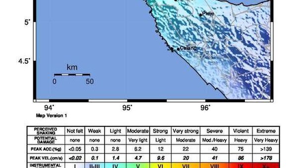 Gempa M 4,8 Terjadi di Aceh dan Sabang Akibatkan Kerusakan Gempa M 4,8 Terjadi di Aceh dan Sabang Akibatkan Kerusakan