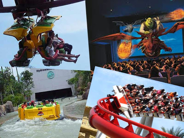 universal studio singapore tips wisata ke singapore, tips wisata ke universal studio singapore, tips wisata ke USS, roller coaster Battlestar Galactica in Sci-Fi City, Donkey Live and Shrek 4-D Adventure, Jurassic Park Rapids Adventure,